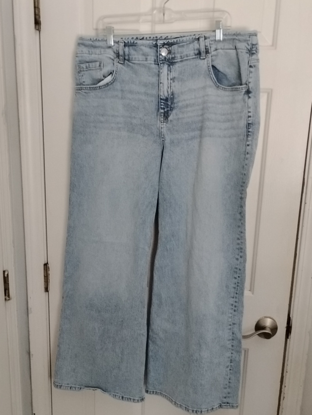 torrid Light Blue Wide Leg Jeans